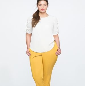 NWT Eloquii Straight leg golden trousers, 24